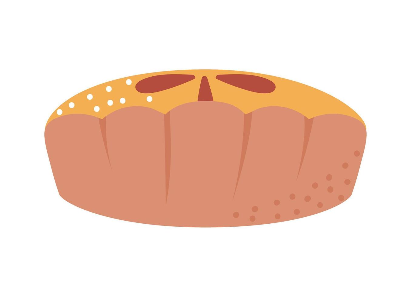 sweet cake icon vector