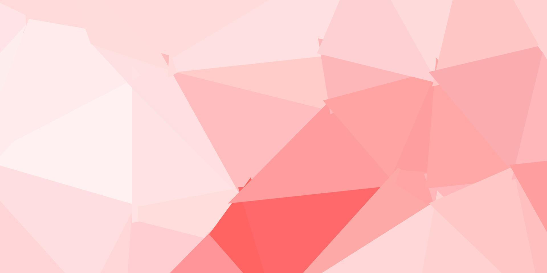 Light red vector gradient polygon wallpaper.