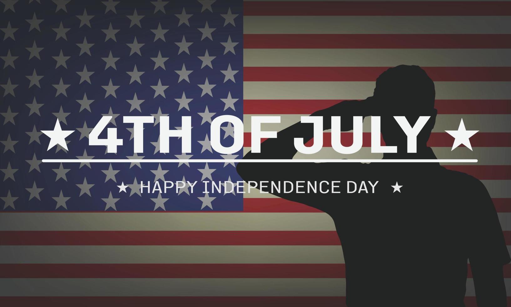 4 de julio día de la independencia, feliz día de la independencia vector