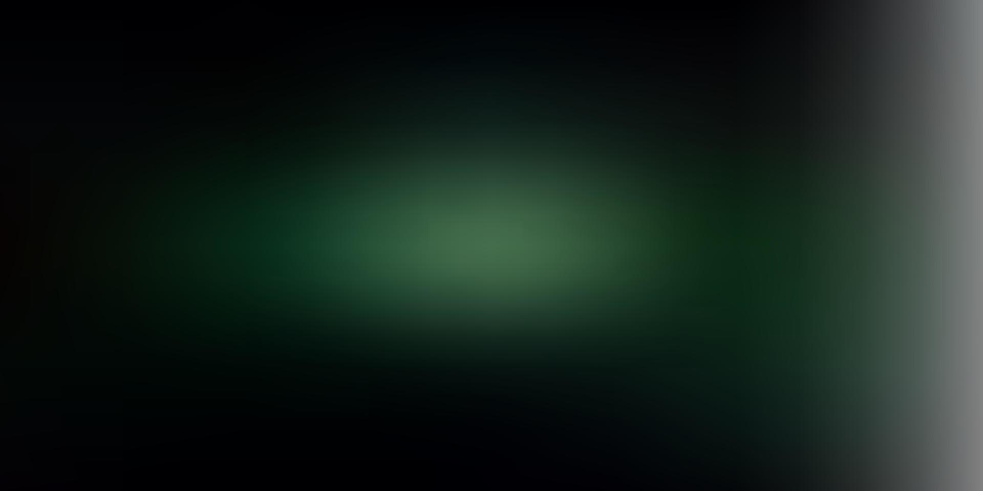 Dark green vector gradient blur drawing.