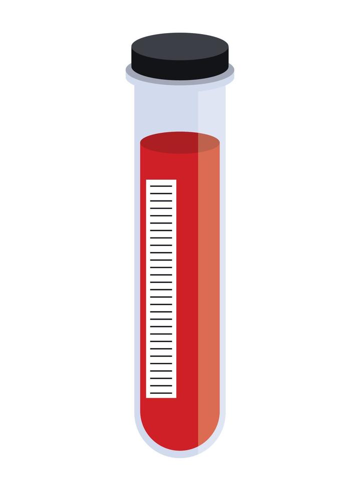 test tube medicine vector