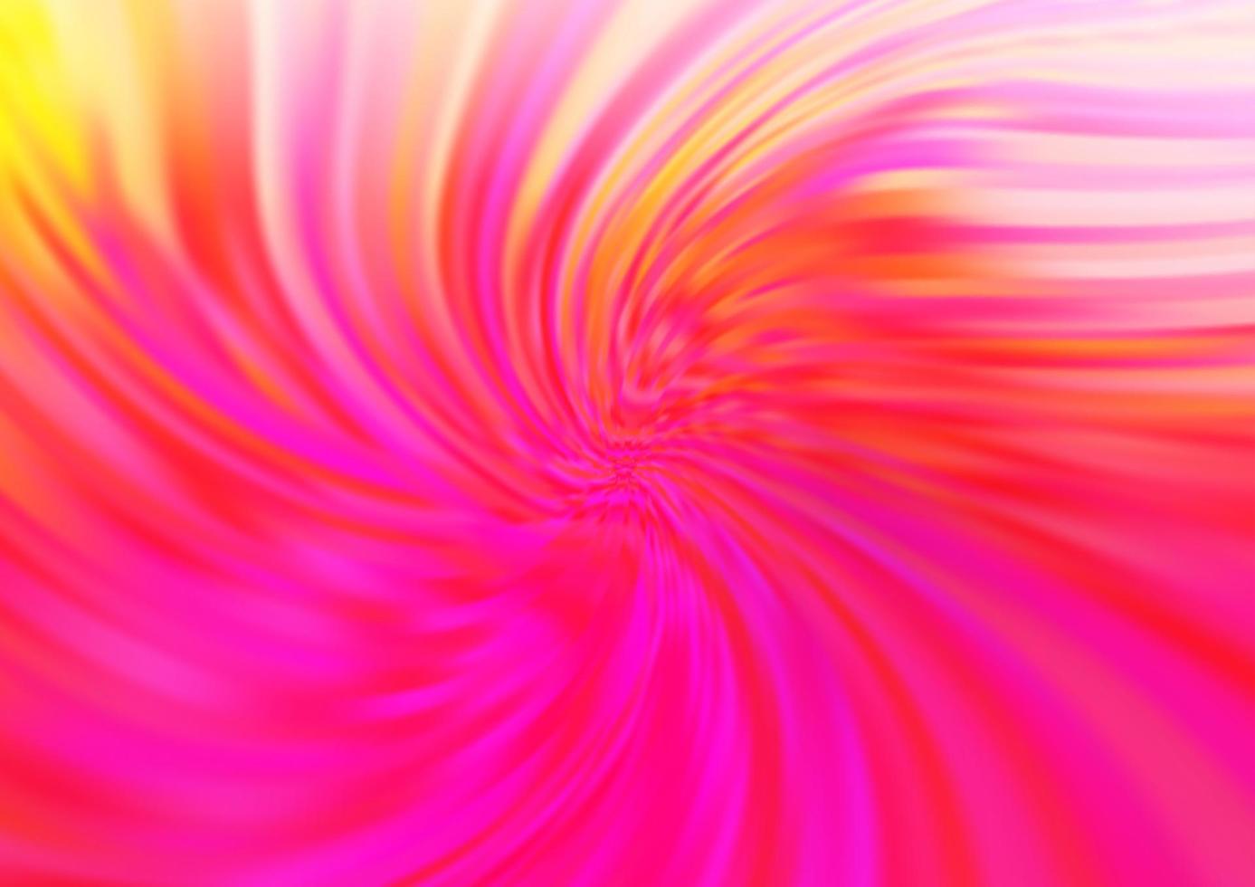 Light Pink, Yellow vector pattern with bubble shapes.