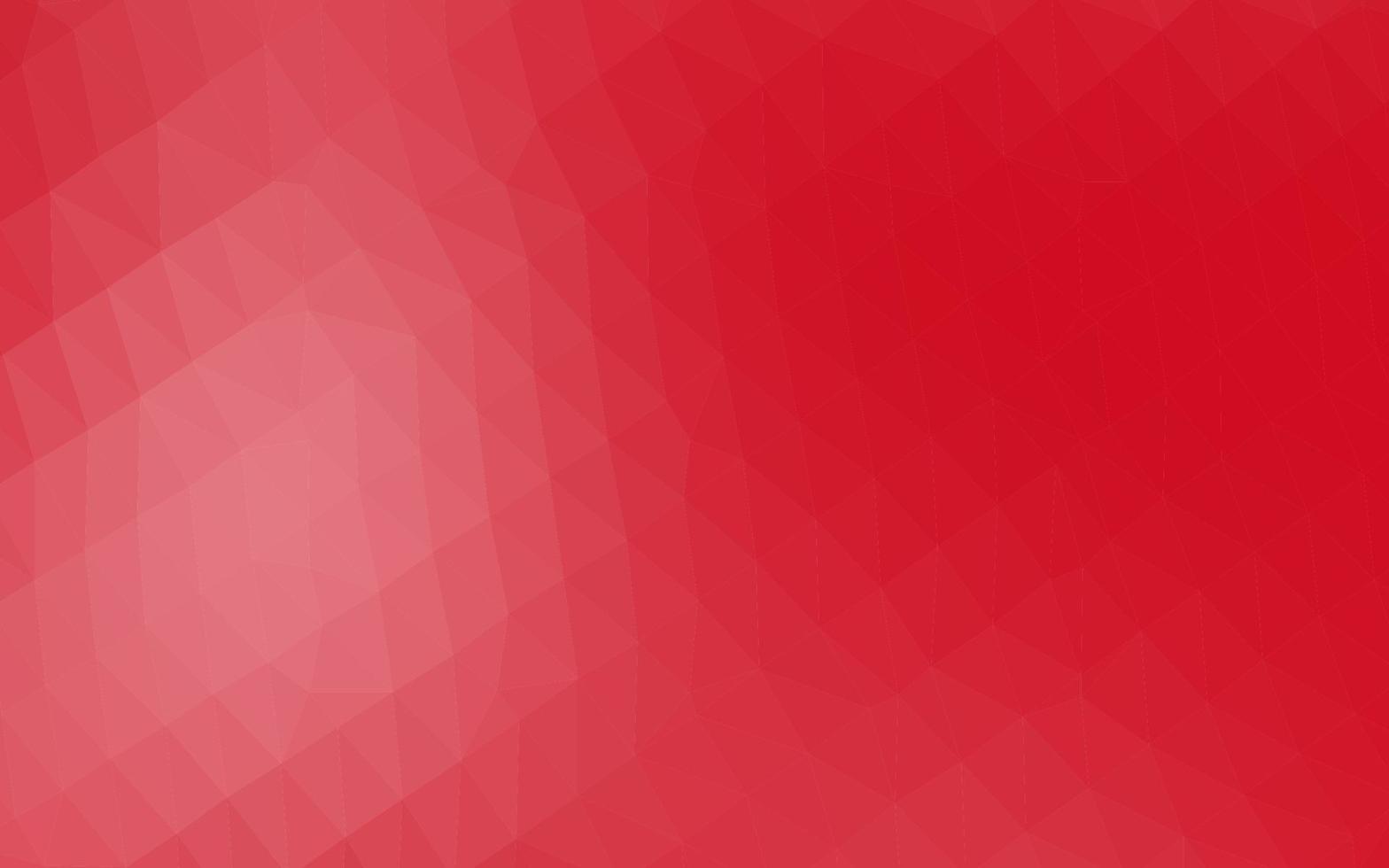 Light Red vector shining triangular template.