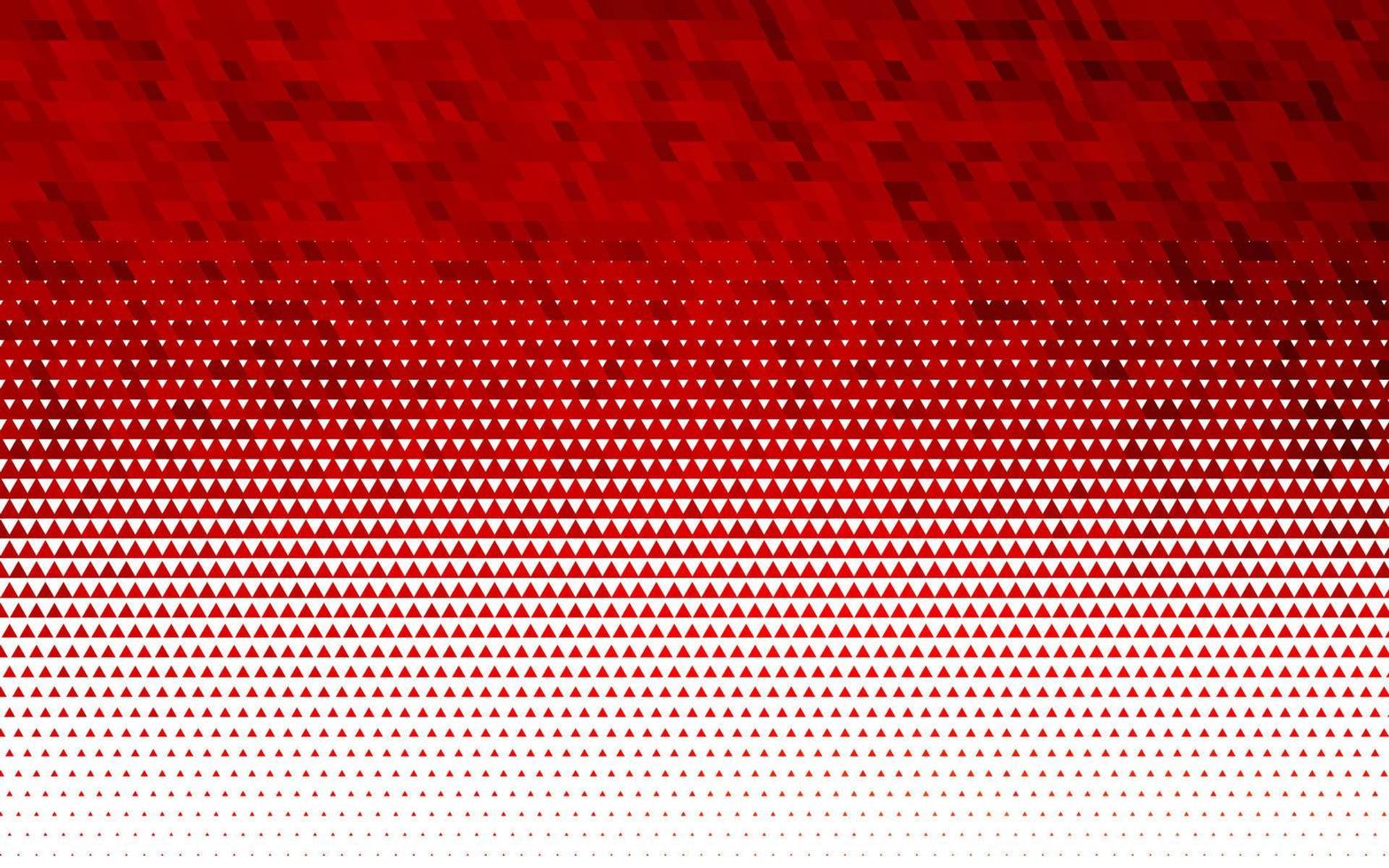 Light Red vector seamless template with crystals, triangles.
