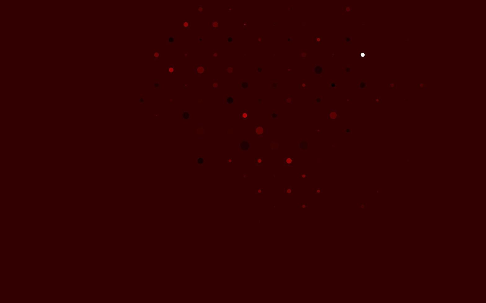 textura de vector rojo claro con discos.
