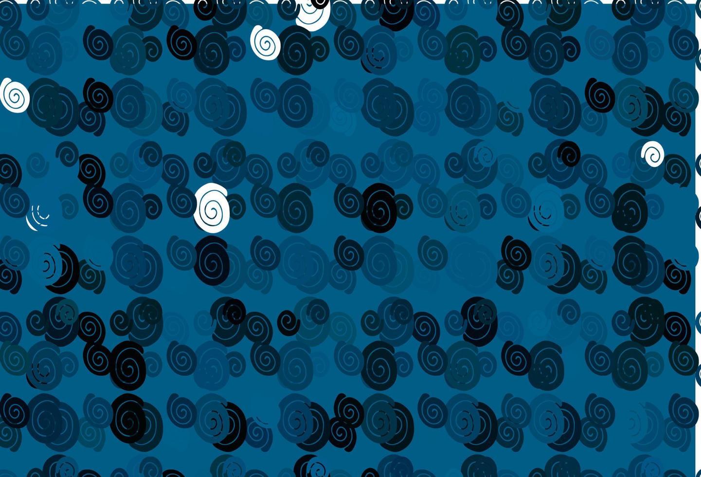 Light BLUE vector background with bubble shapes.