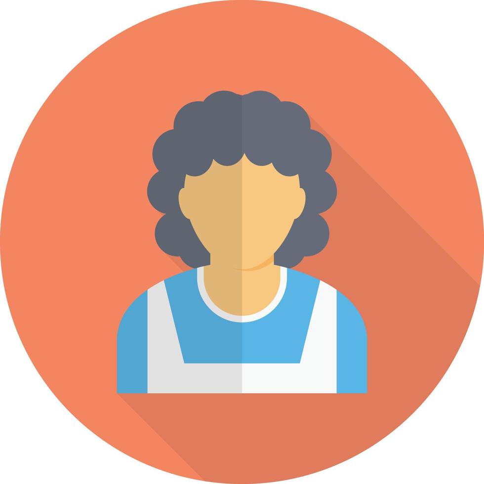 ilustración vectorial femenina sobre un fondo. símbolos de calidad premium. iconos vectoriales para concepto y diseño gráfico. vector