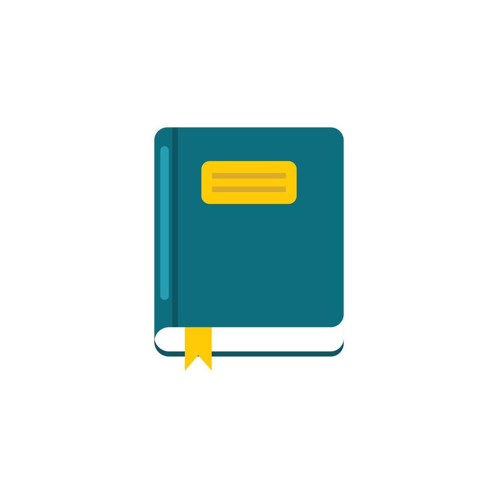 Book Flat Icon - Back to school icon vector illustration - Isolated