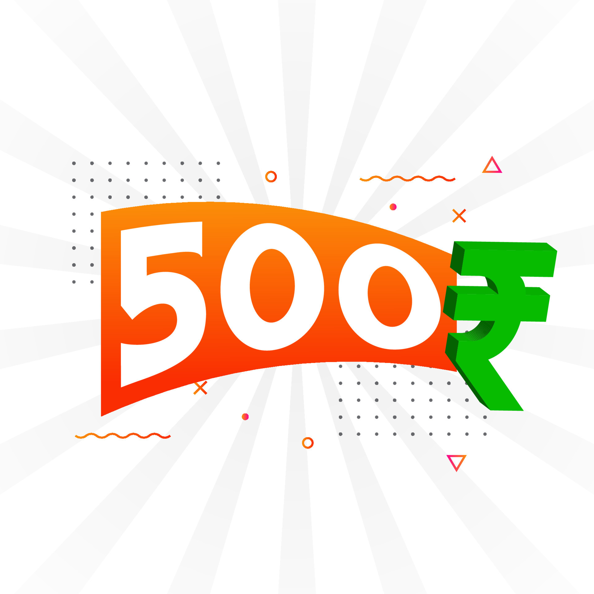 500 Rupee Symbol Bold Text Vector Image 500 Indian Rupee Currency Sign 1-dollar-in-pakistani-rupees-forex