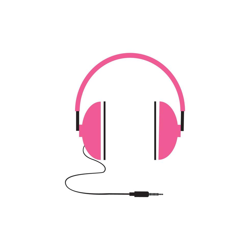 headphone logo  vector