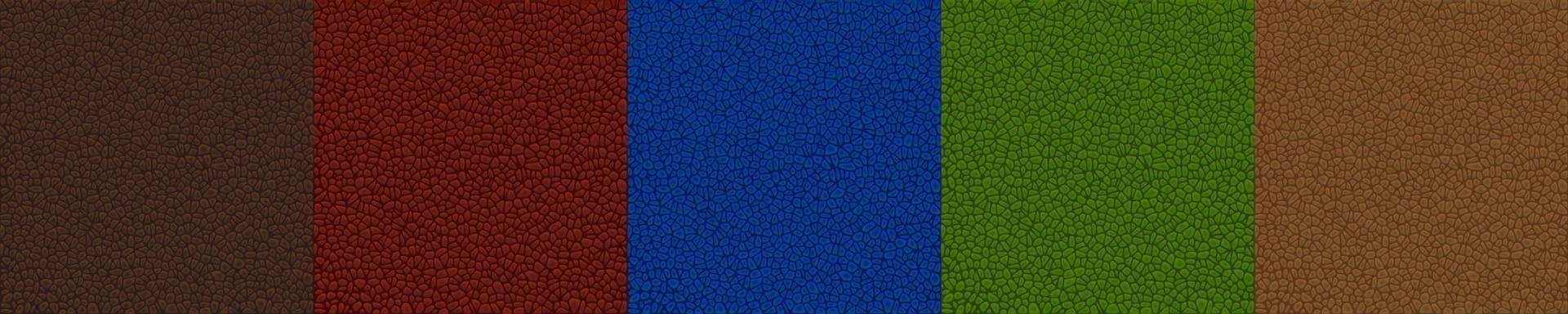 Textures of colored snake skin vector