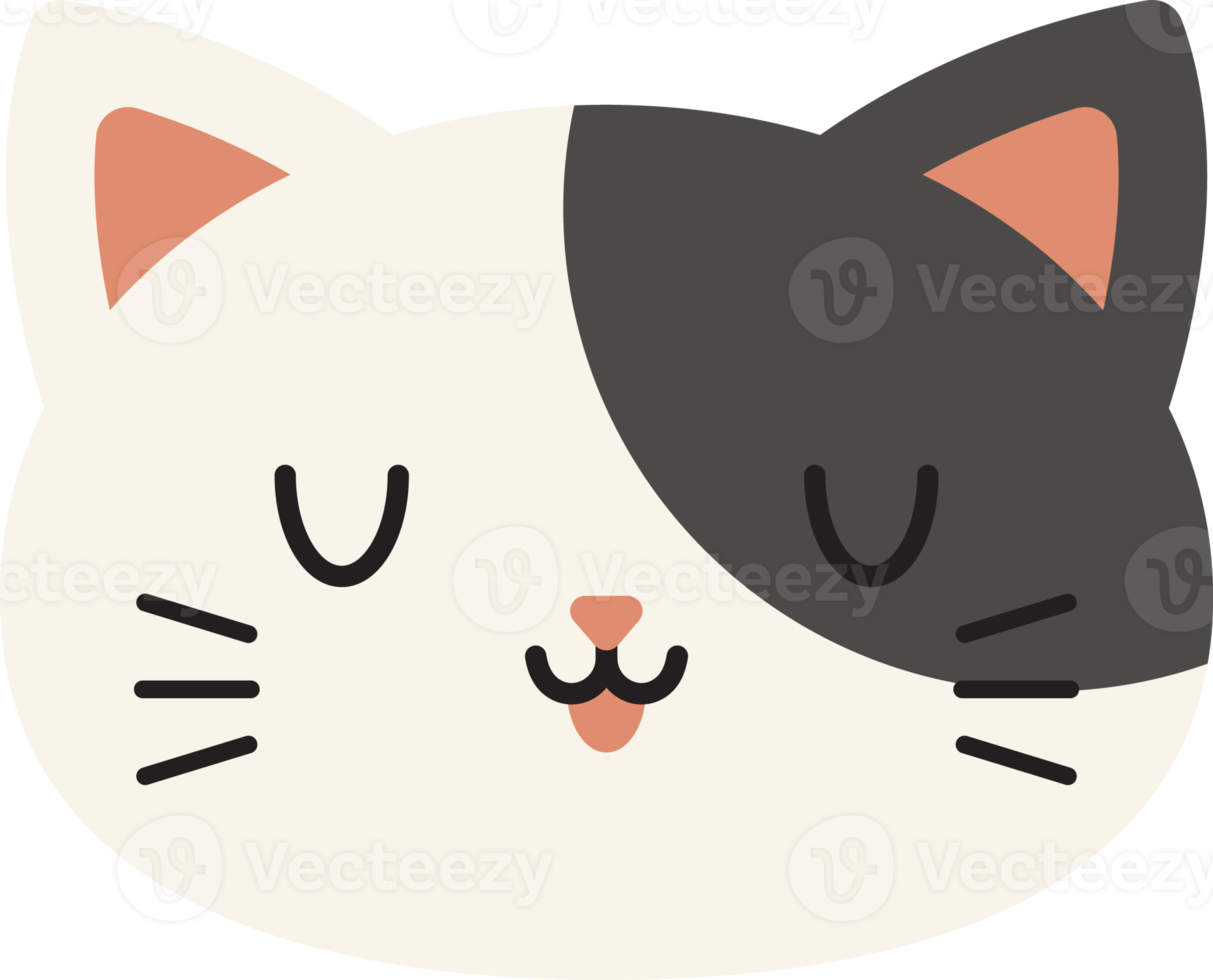Simple Cat Expression png