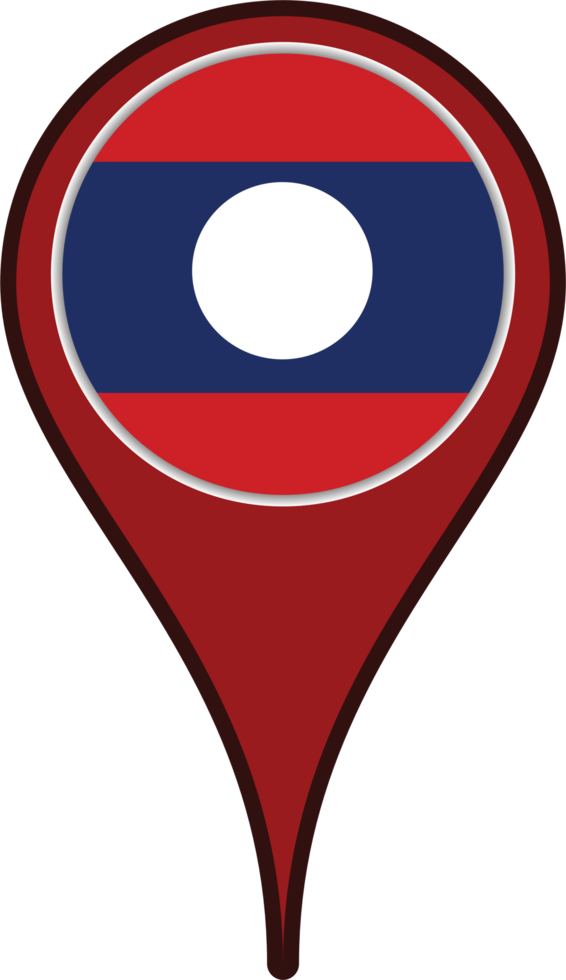 Laos Pin symbol png