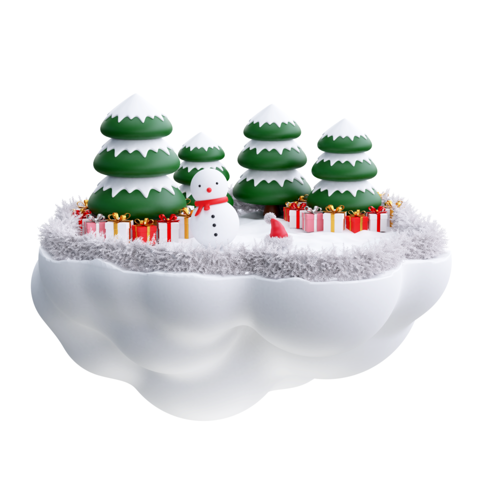 Christmas 3d element png