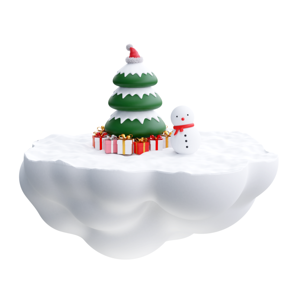 Weihnachten 3D-Element png