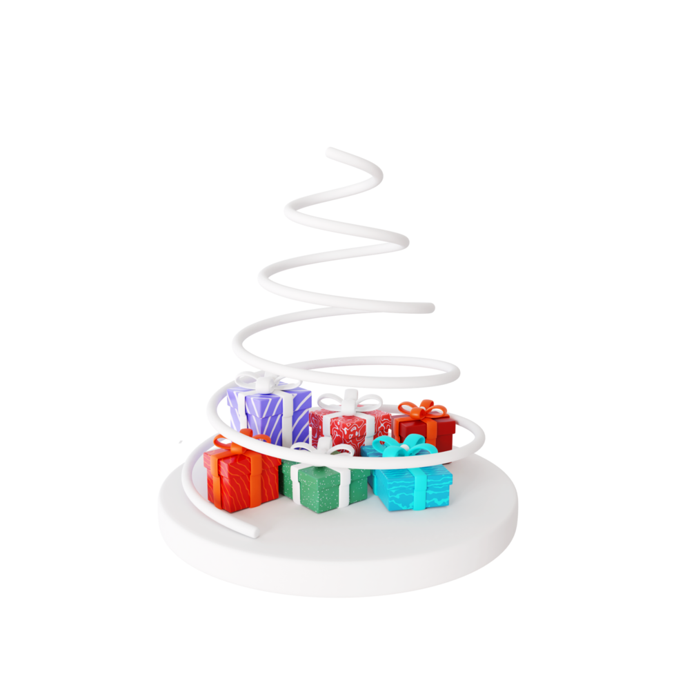 Kerstmis 3d ornament png