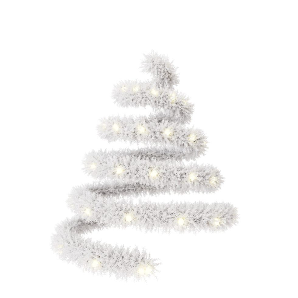 Christmas tree 3d element png