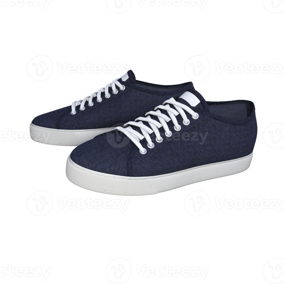 Shoes 3d rendering png
