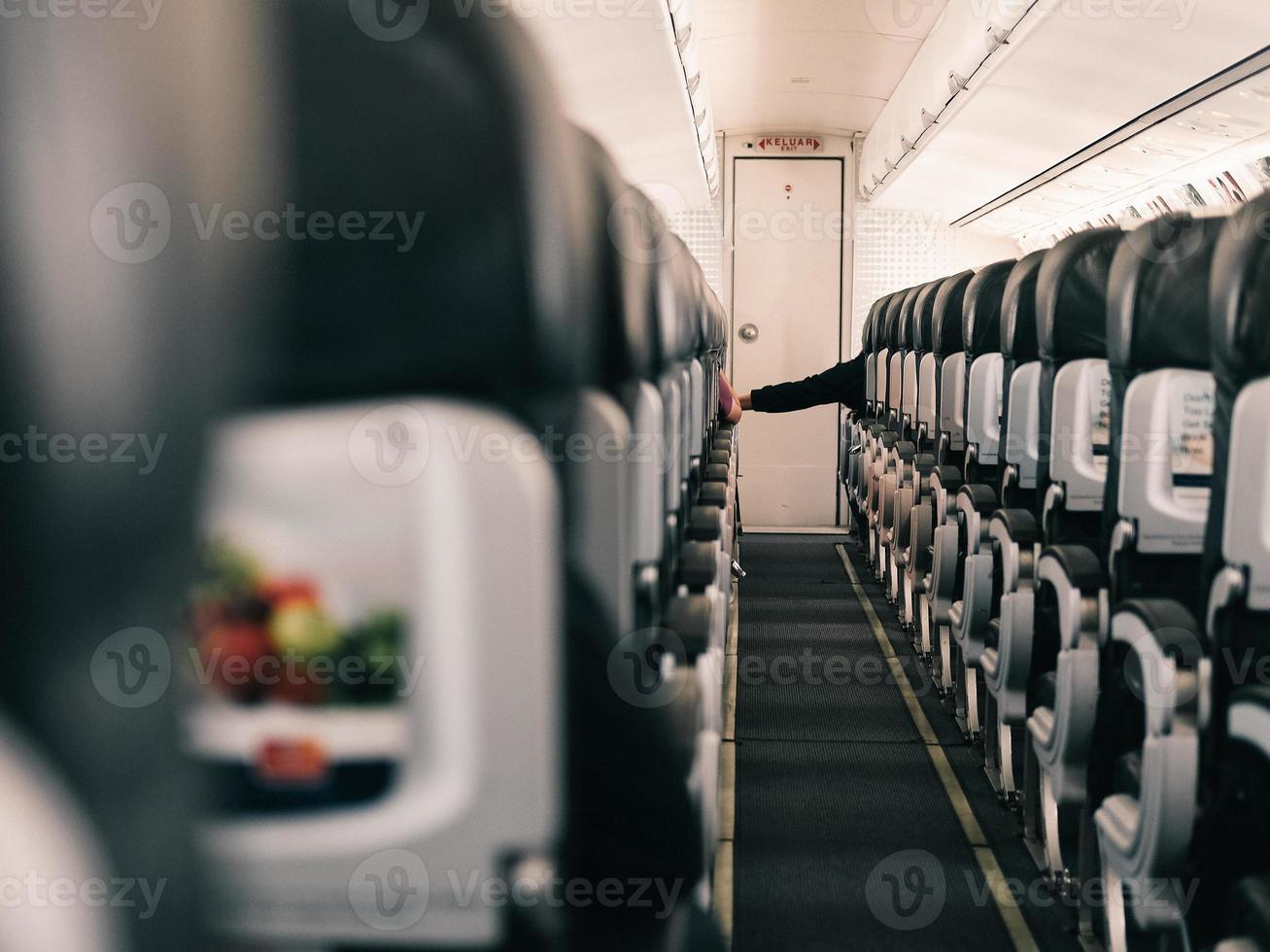 An empty flight photo