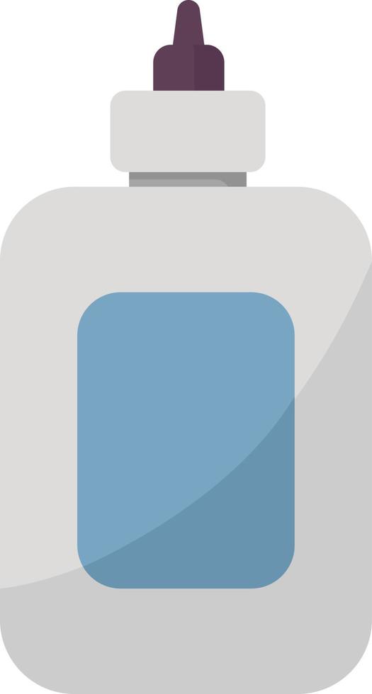 Glue in tube, illustration, vector on white background