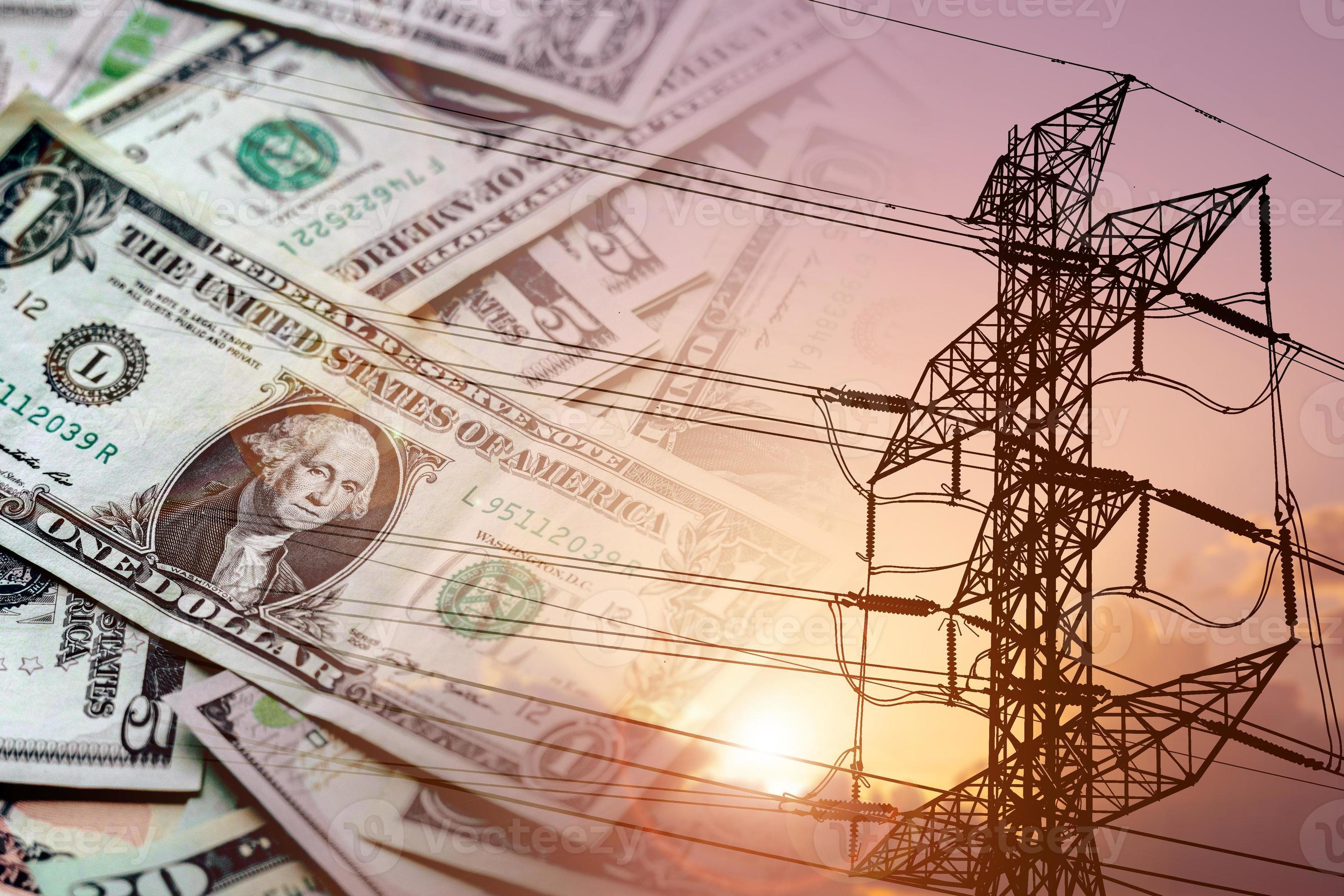 Expensive energy concept. More expensive electric power increases people's expenditures. 13842735 Stock Photo at Vecteezy