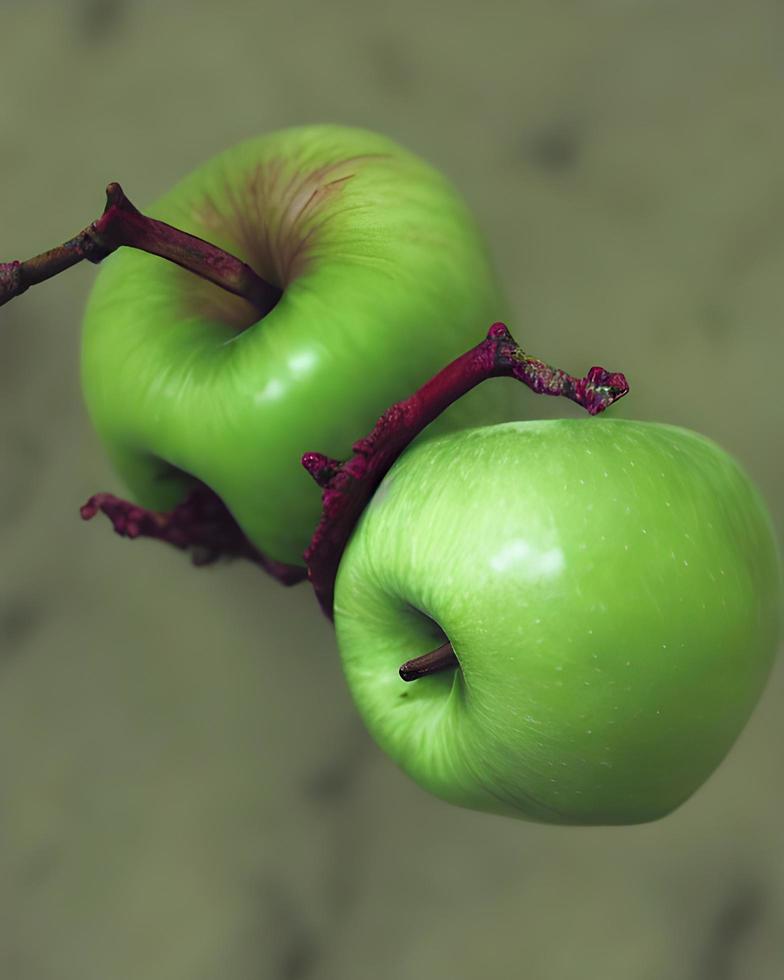 Green Apple Fruits photo