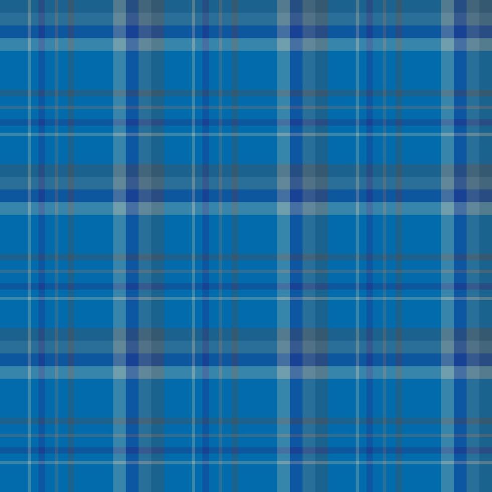 Seamless pattern in simple dark blue and gray colors for plaid, fabric, textile, clothes, tablecloth and other things. Vector image.