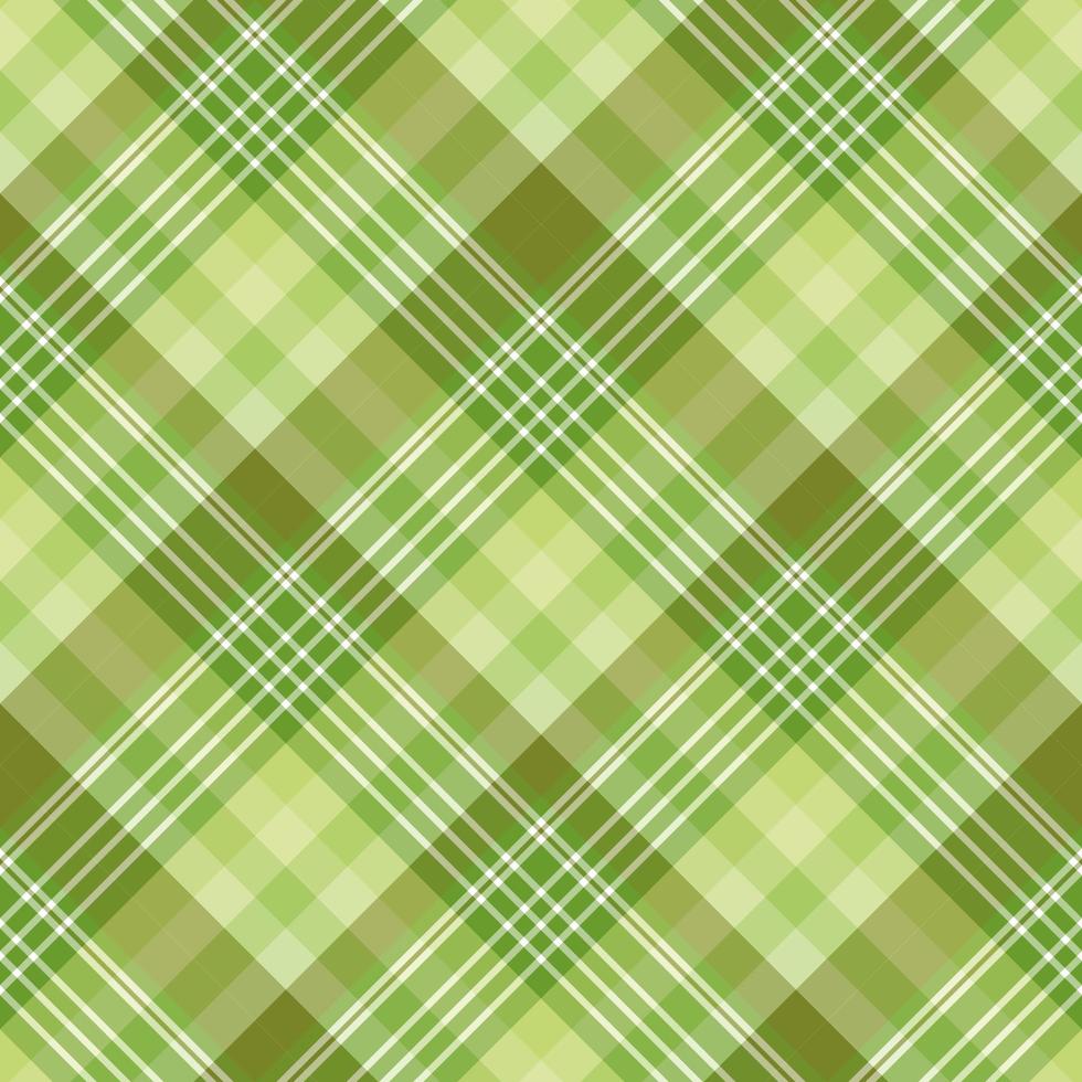 Seamless pattern in simple cozy green colors for plaid, fabric, textile, clothes, tablecloth and other things. Vector image. 2