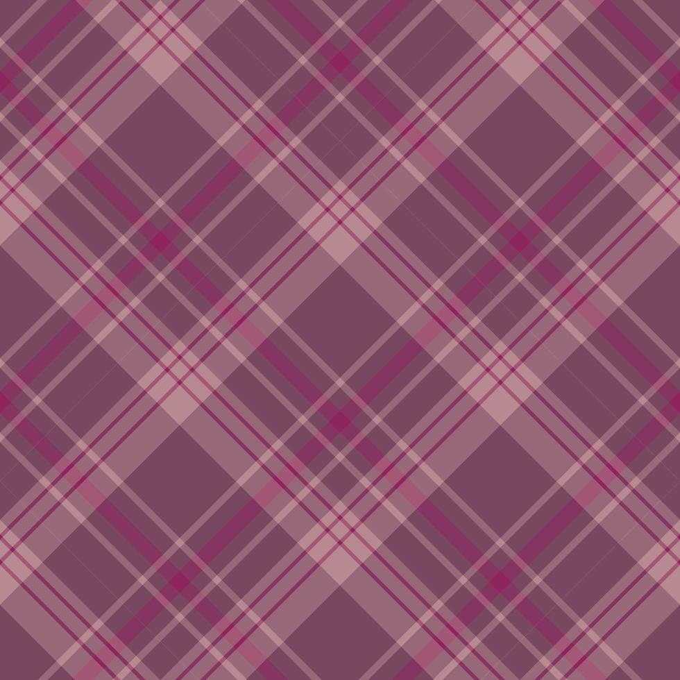 Seamless pattern in simple discreet pink and purple colors for plaid, fabric, textile, clothes, tablecloth and other things. Vector image. 2