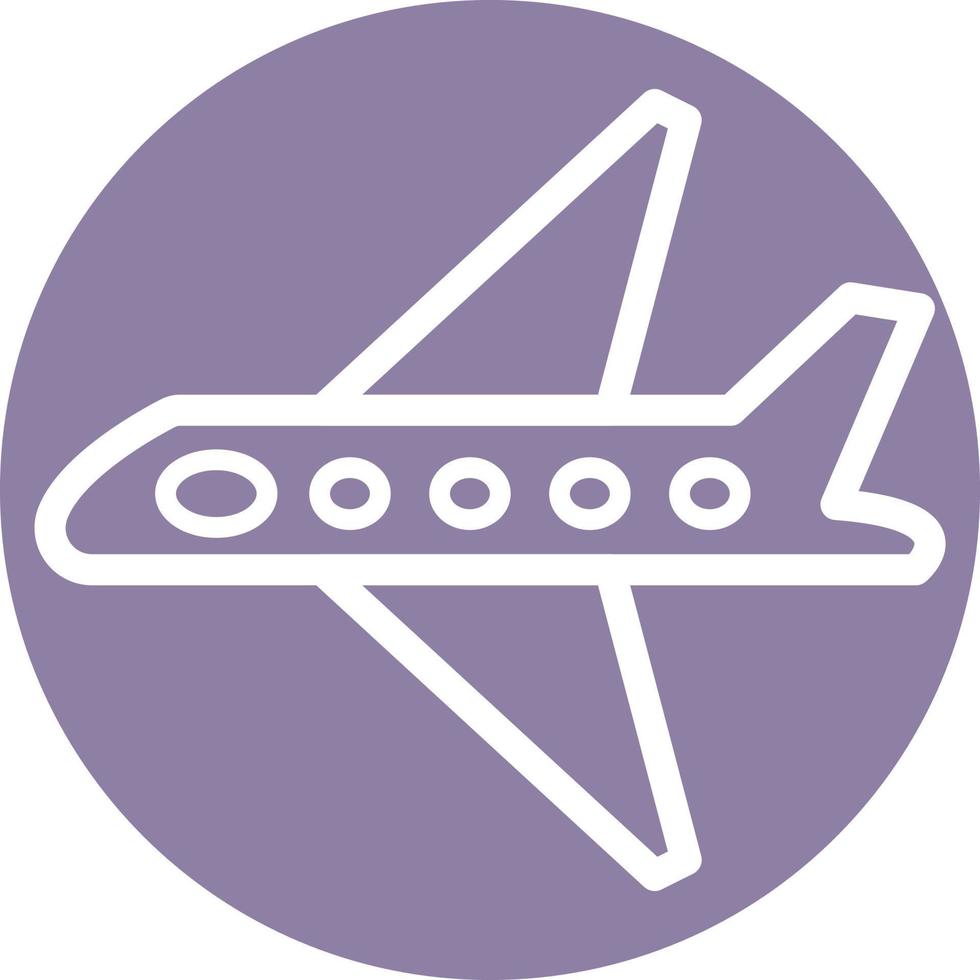 White travel plane, illustration, vector, on a white background. vector