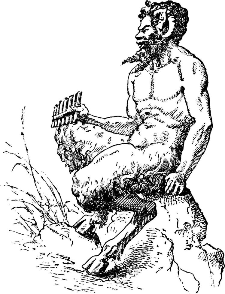 ilustración de la vendimia de la cacerola. vector