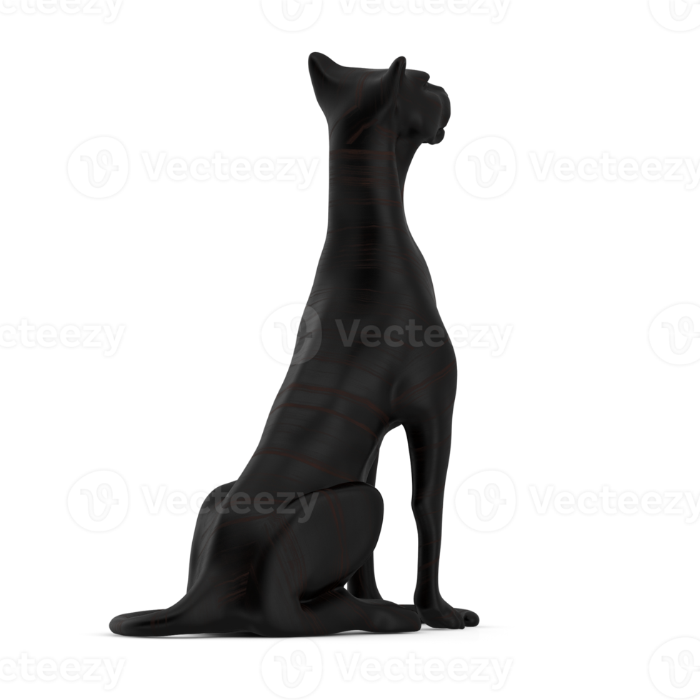 Isometric Statue 3D isolated render png