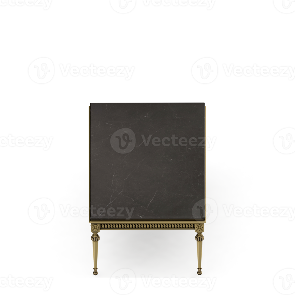 Isometric Table set Perspective 3D render png