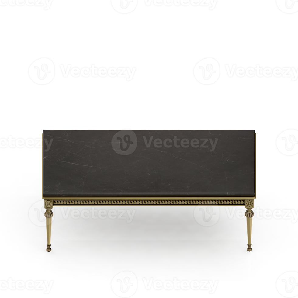 Isometric Table set Perspective 3D render png