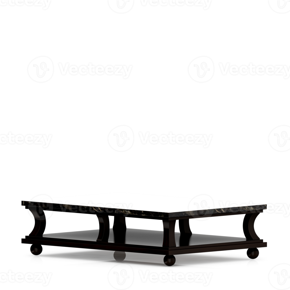 conjunto de mesa isométrica render 3d frontal png