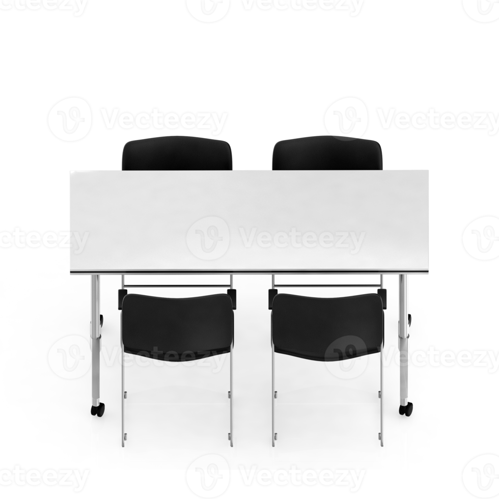 Isometric Table set Perspective 3D render png