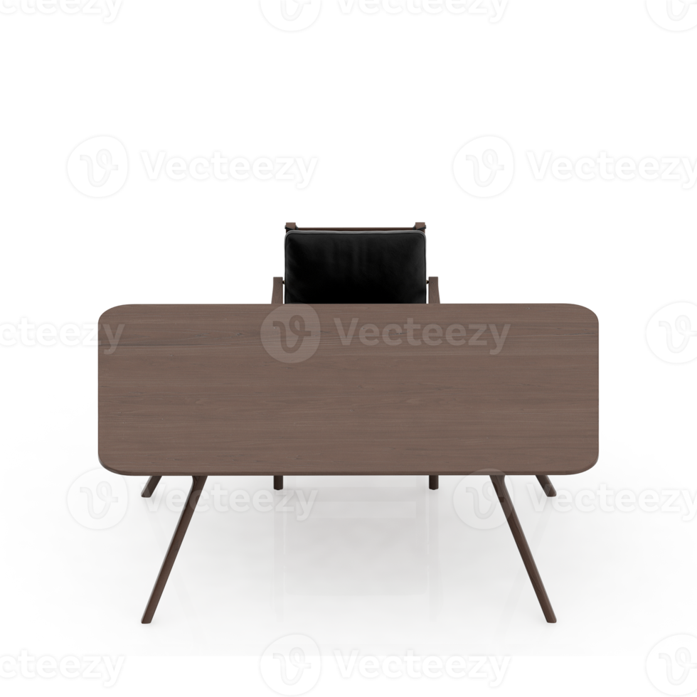 Isometric Table set Perspective 3D render png