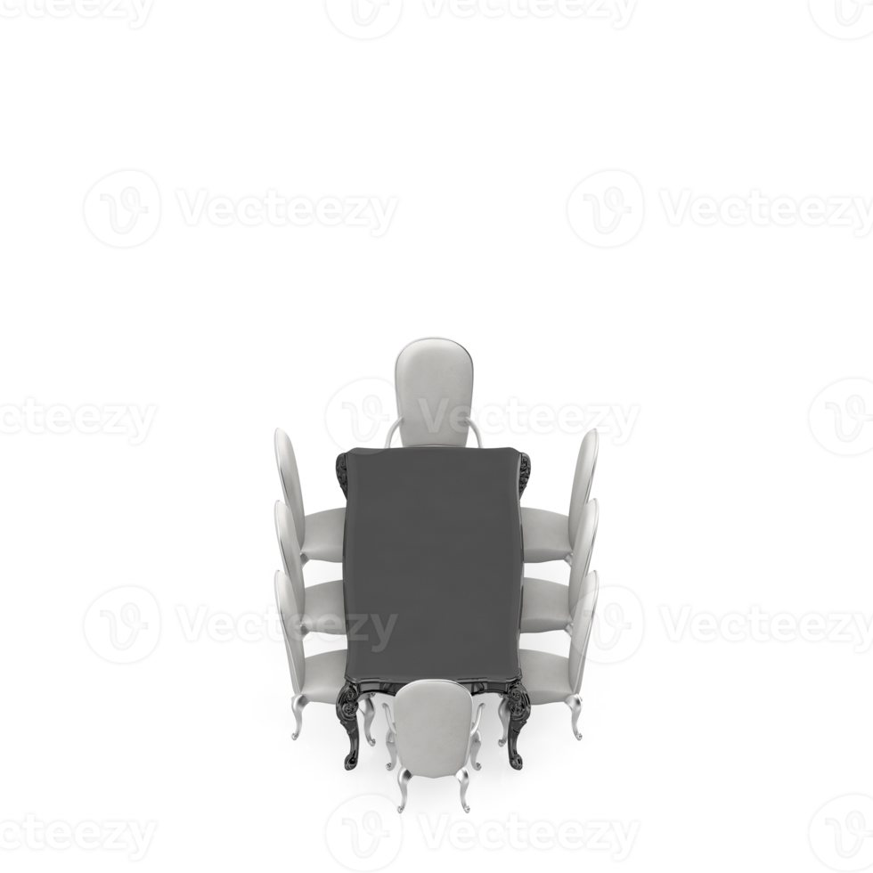 isometrisk tabell uppsättning perspektiv 3d framställa png