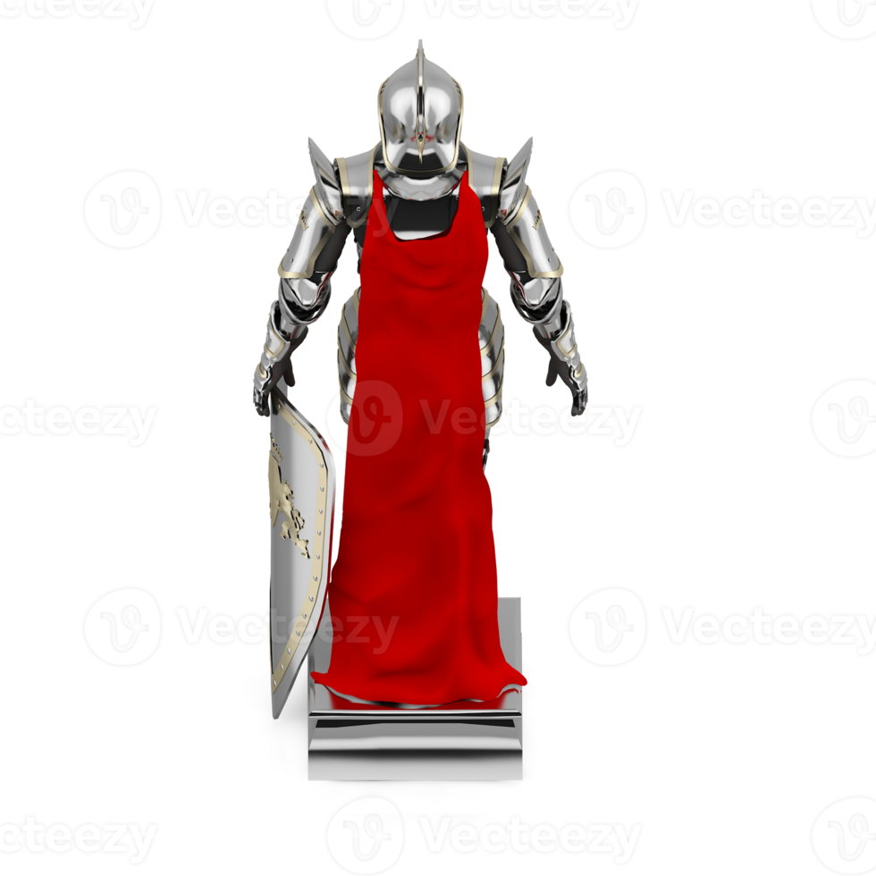 Isometric Statue 3D isolated render png