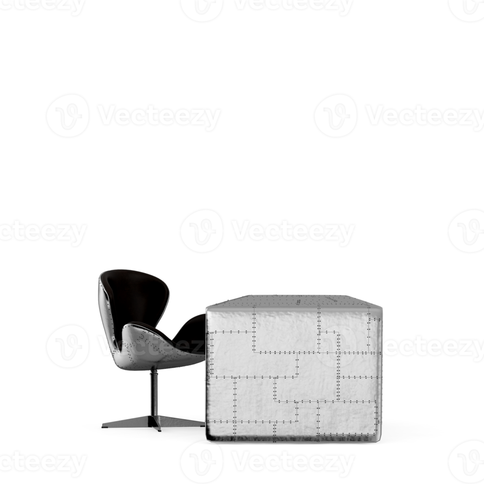 Isometric Table set Perspective 3D render png