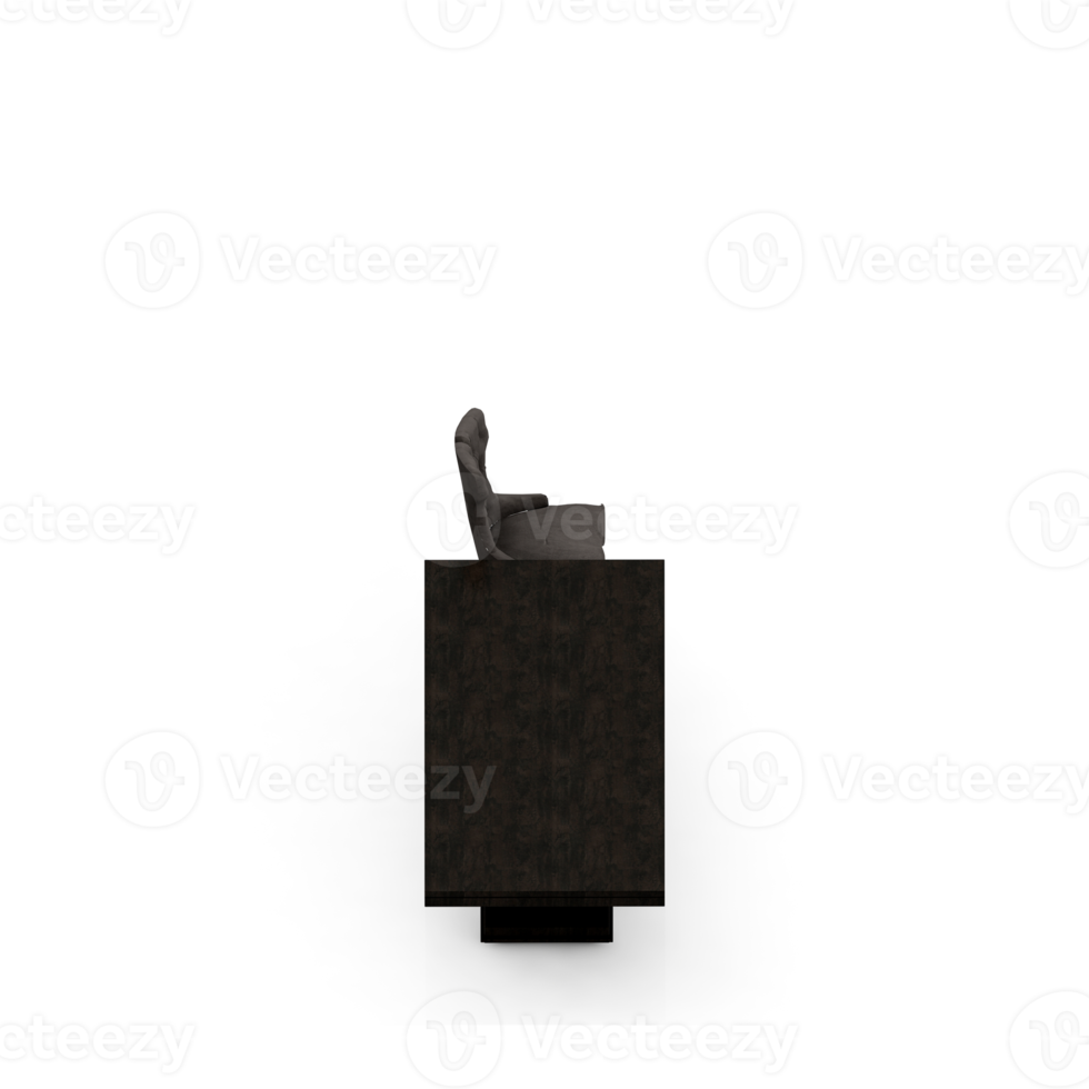 Isometric Table set Perspective 3D render png