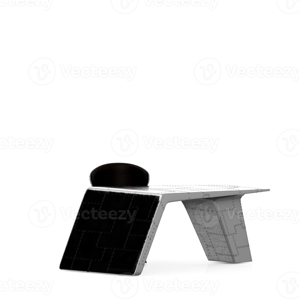 Isometric Table set Perspective 3D render png