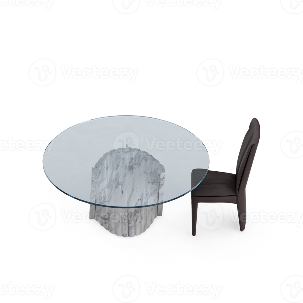 Isometric Table set Perspective 3D render png