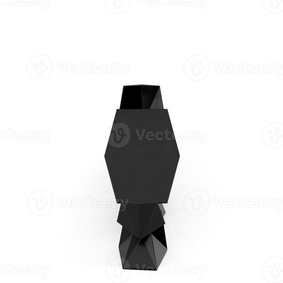 Isometric Table set Perspective 3D render png