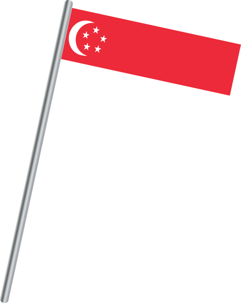 Singapore flag symbol png