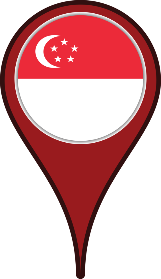 Singapore Pin symbol png