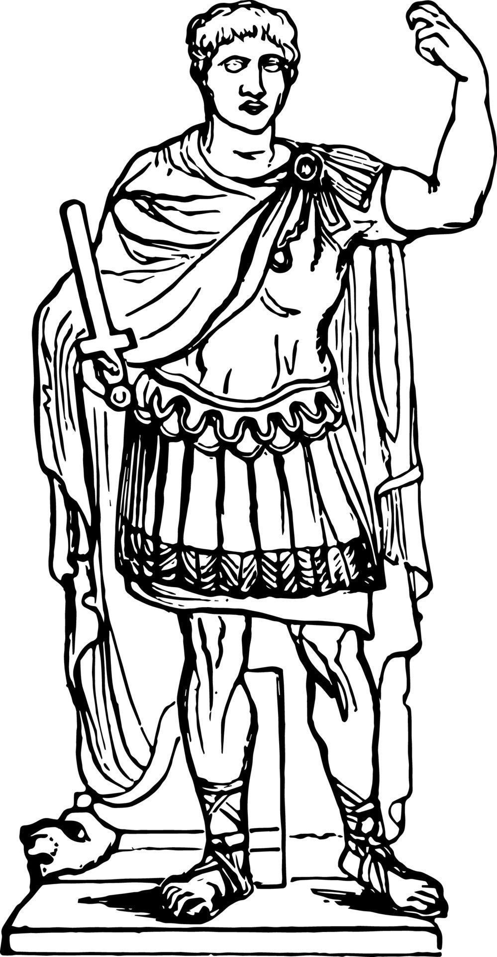 Римский рисунок. Палудаментум одежда древних римлян. Палудаментум в древнем Риме. Палудаментум плащ древний Рим. Лацерна древний Рим.