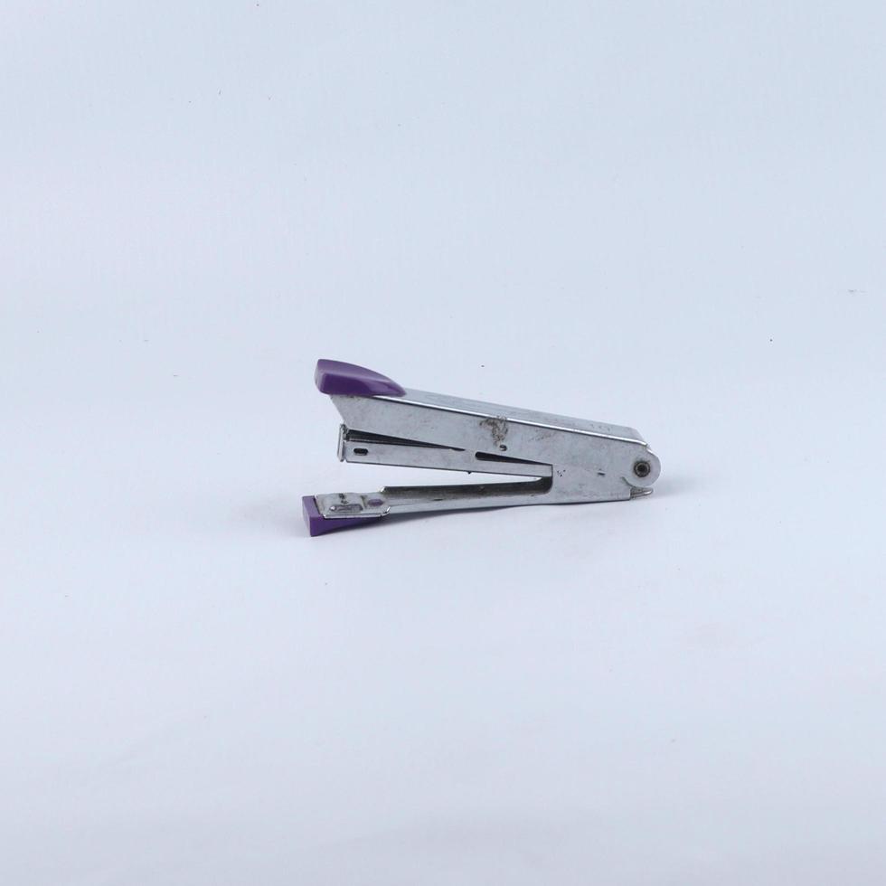 stapler isolated on a white background photo