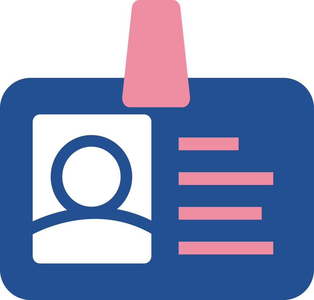 Journalism badge, illustration, on a white background. vector