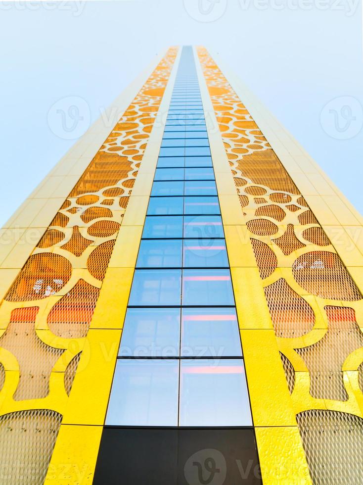 Dubai, UAE, 2022 - Dubai Frame. Golden Dubai Frame - New attraction in Dubai, Amazing Architecture, United Arab Emirates photo